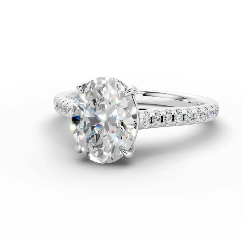 Golden Oval Elegance